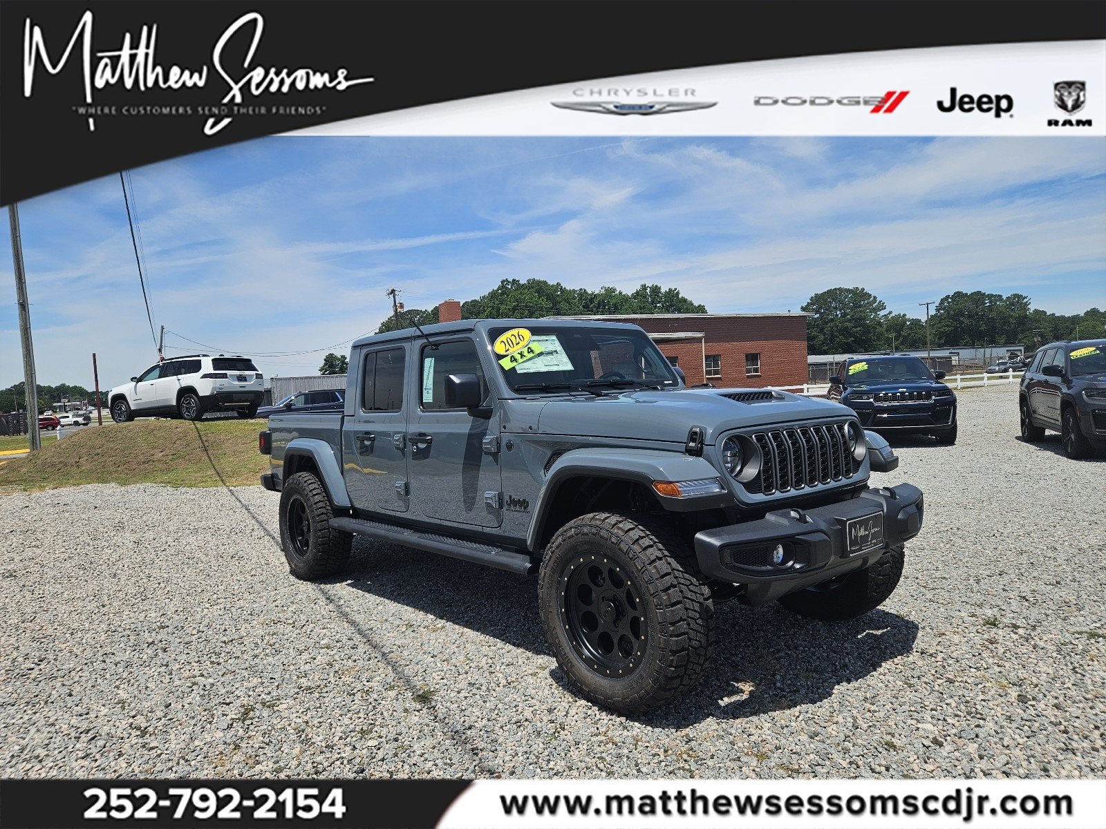 New 2026 Jeep Gladiator Sport