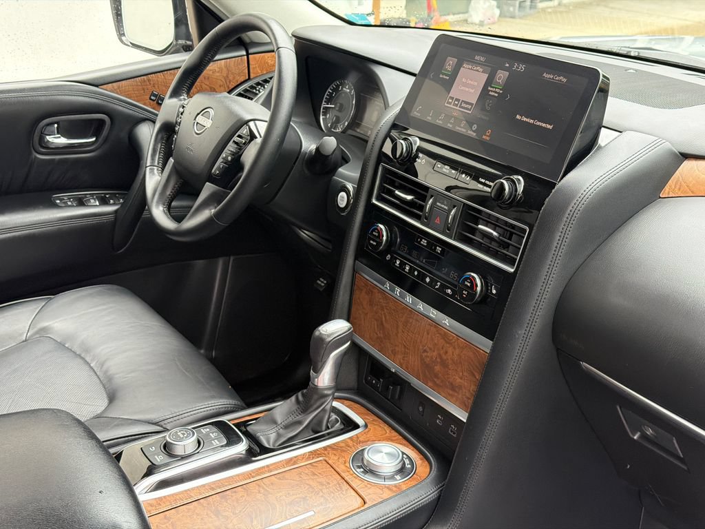 Used 2021 Nissan Armada SL w/ Captain's Chairs Package AWD/4WD image 9