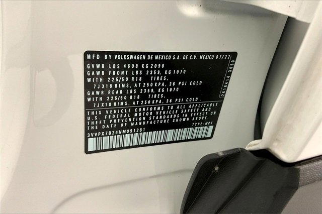 Certified 2022 Volkswagen Taos SE image 35