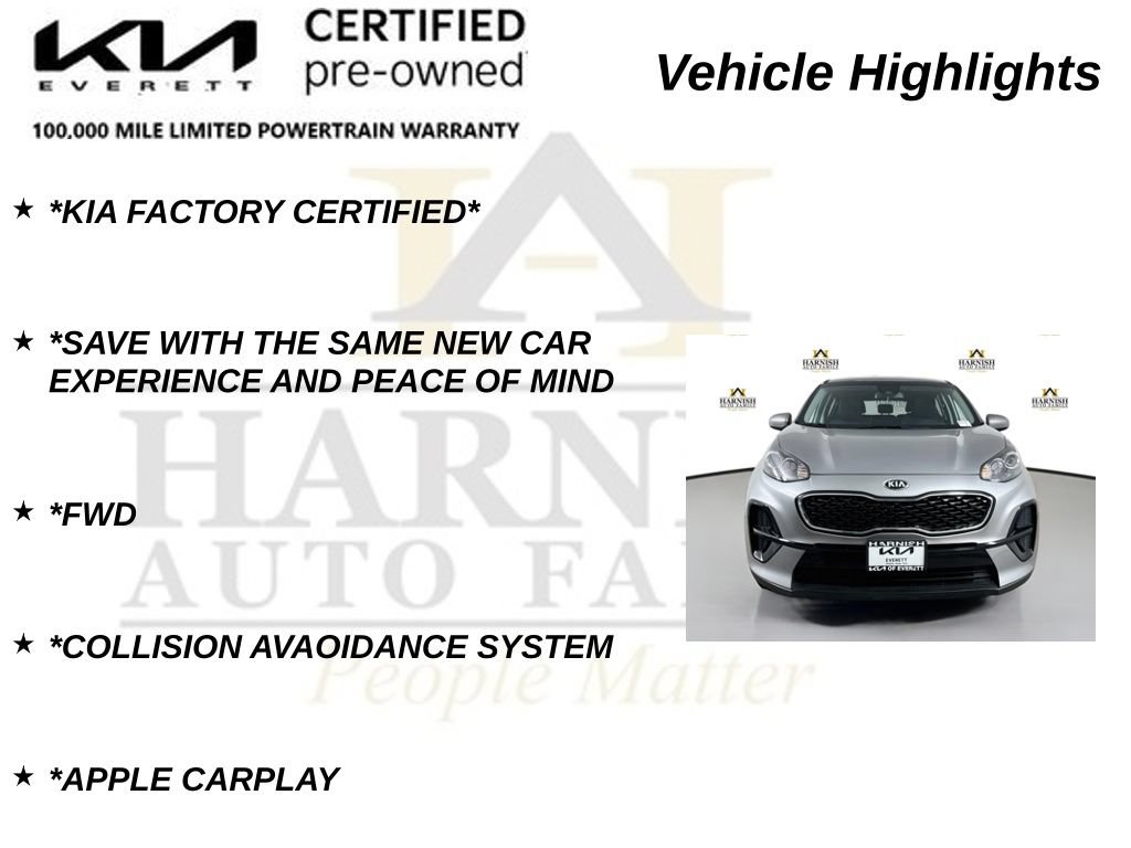 Certified 2022 Kia Sportage LX FWD image 9