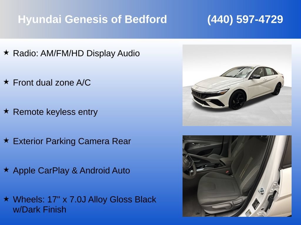 Certified 2026 Hyundai Elantra Sport FWD image 7