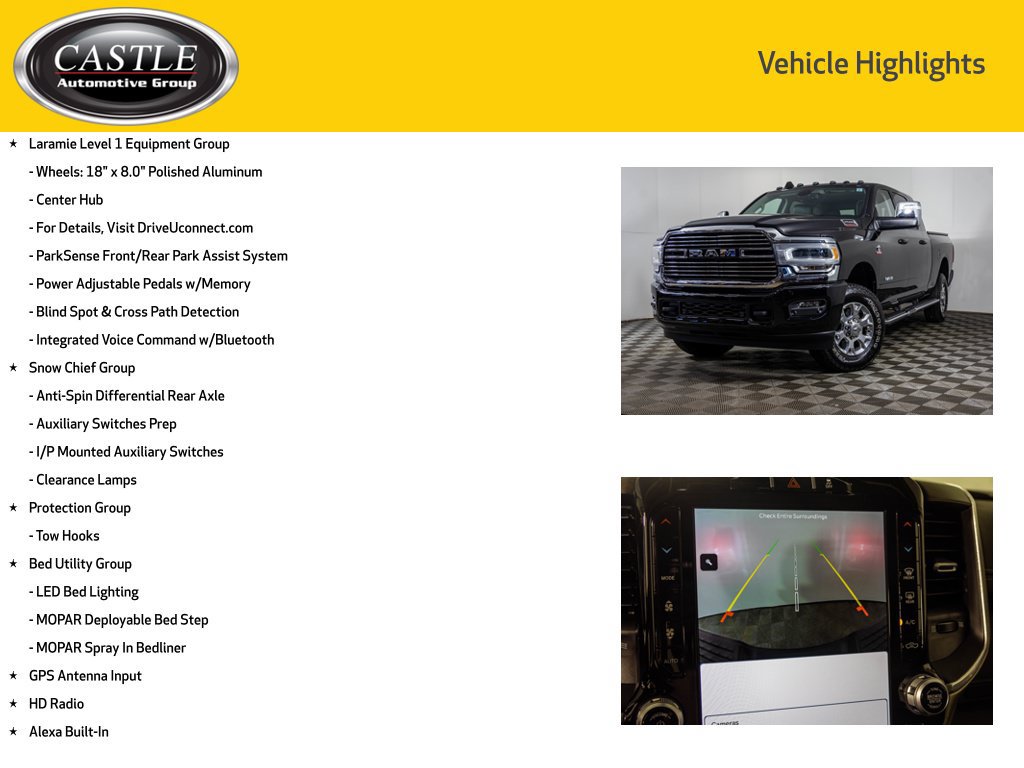 Used 2024 RAM 2500 Laramie w/ Snow Chief Group AWD/4WD image 16