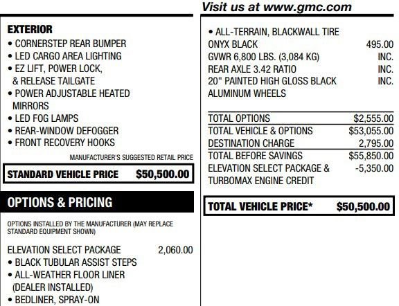 Used 2026 GMC Sierra 1500 Elevation w/ Elevation Select Package image 2