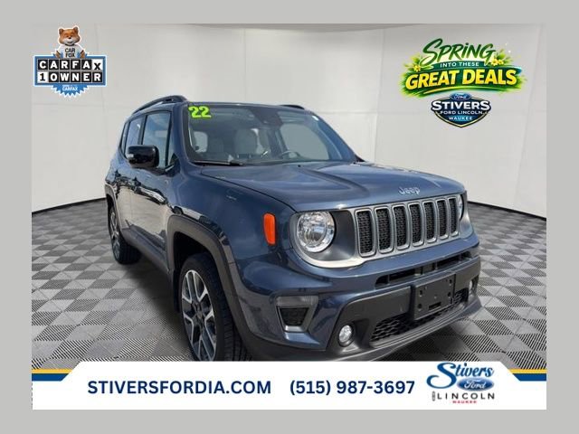 Used 2022 Jeep Renegade Limited w/ Sun, Sound & Wheels Group AWD/4WD image 1