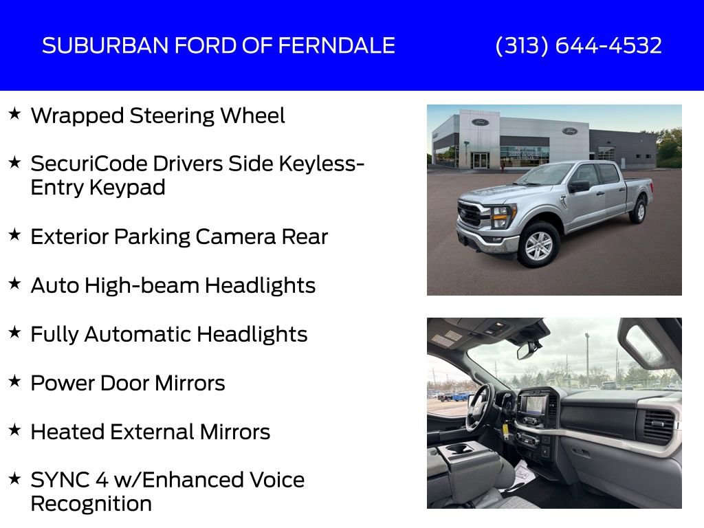 Used 2023 Ford F150 XLT w/ Equipment Group 301A Mid AWD/4WD image 13