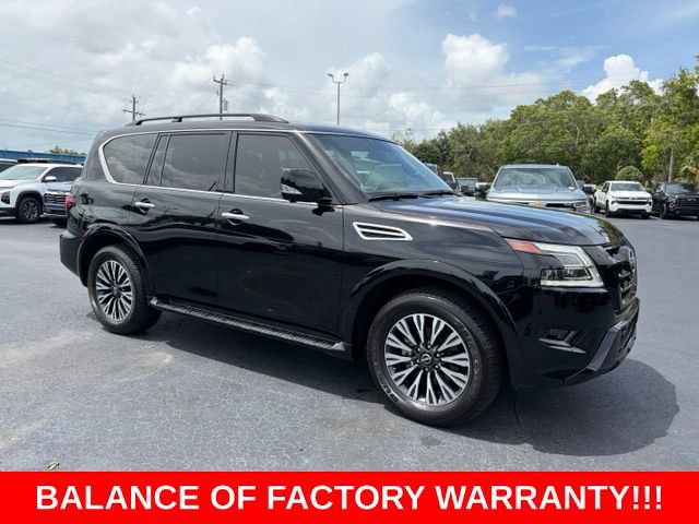 Used 2024 Nissan Armada SL w/ Midnight Edition Package RWD image 1