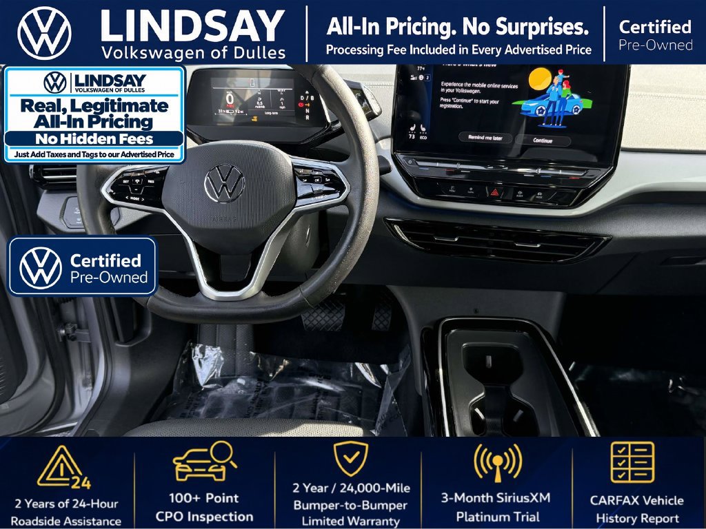 Certified 2023 Volkswagen ID.4 Pro S AWD/4WD image 11