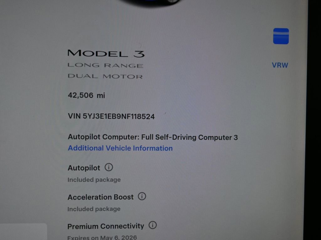 Used 2022 Tesla Model 3 Long Range image 21