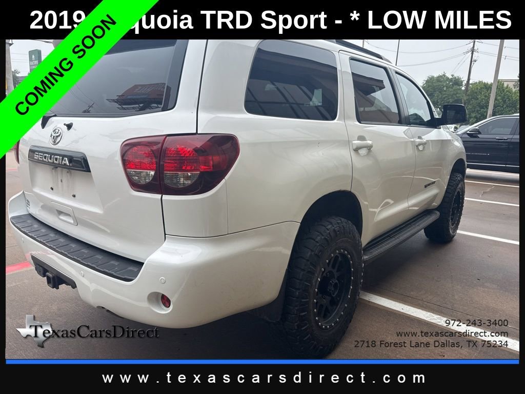 Used 2019 Toyota Sequoia TRD Sport w/ TRD Sport Premium Package AWD/4WD image 2