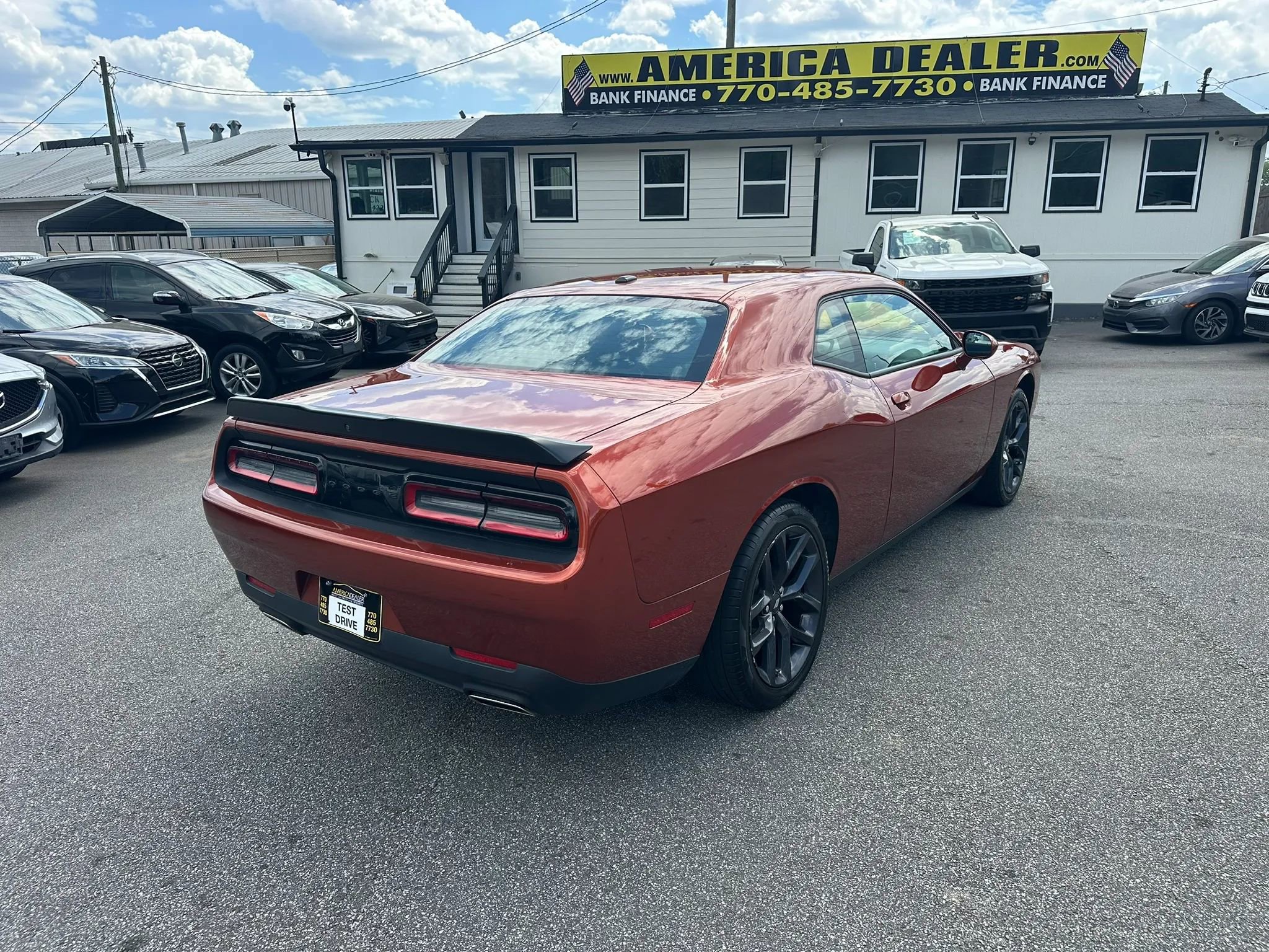 Used 2023 Dodge Challenger SXT w/ Blacktop Package RWD image 8