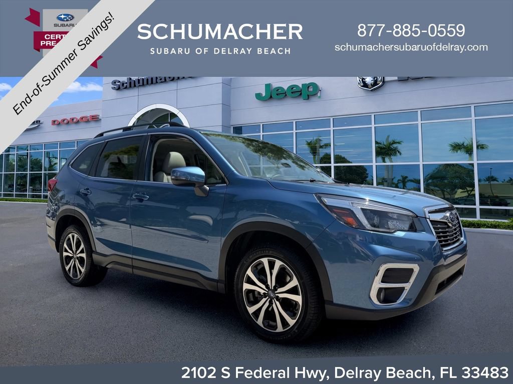 Certified 2021 Subaru Forester Limited
