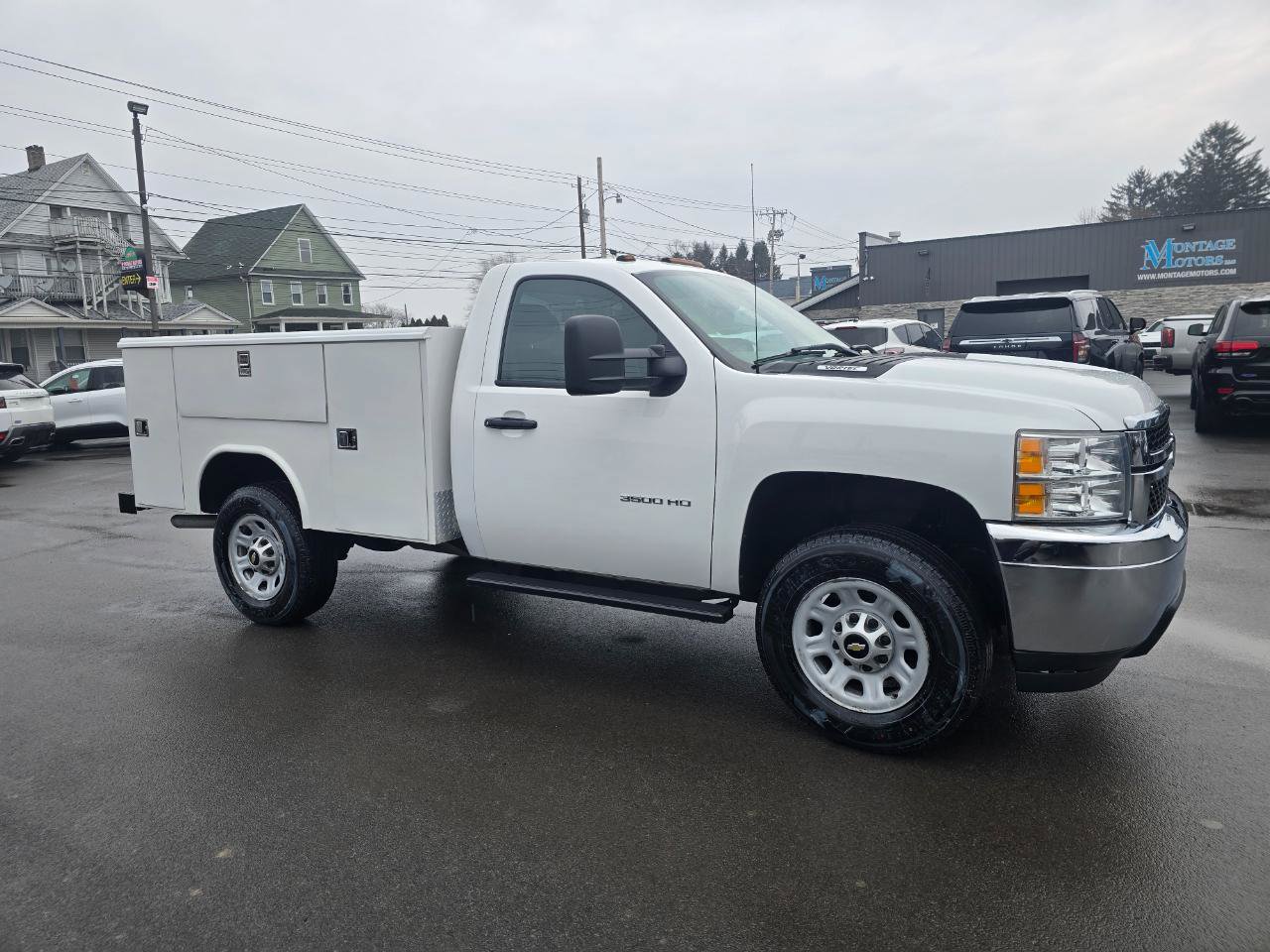 Used 2013 Chevrolet Silverado 3500 W/T w/ Snow Plow Prep Package image 6