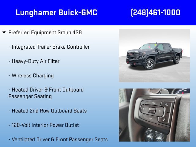 Used 2024 GMC Sierra 1500 AT4 w/ Technology Package AWD/4WD image 24