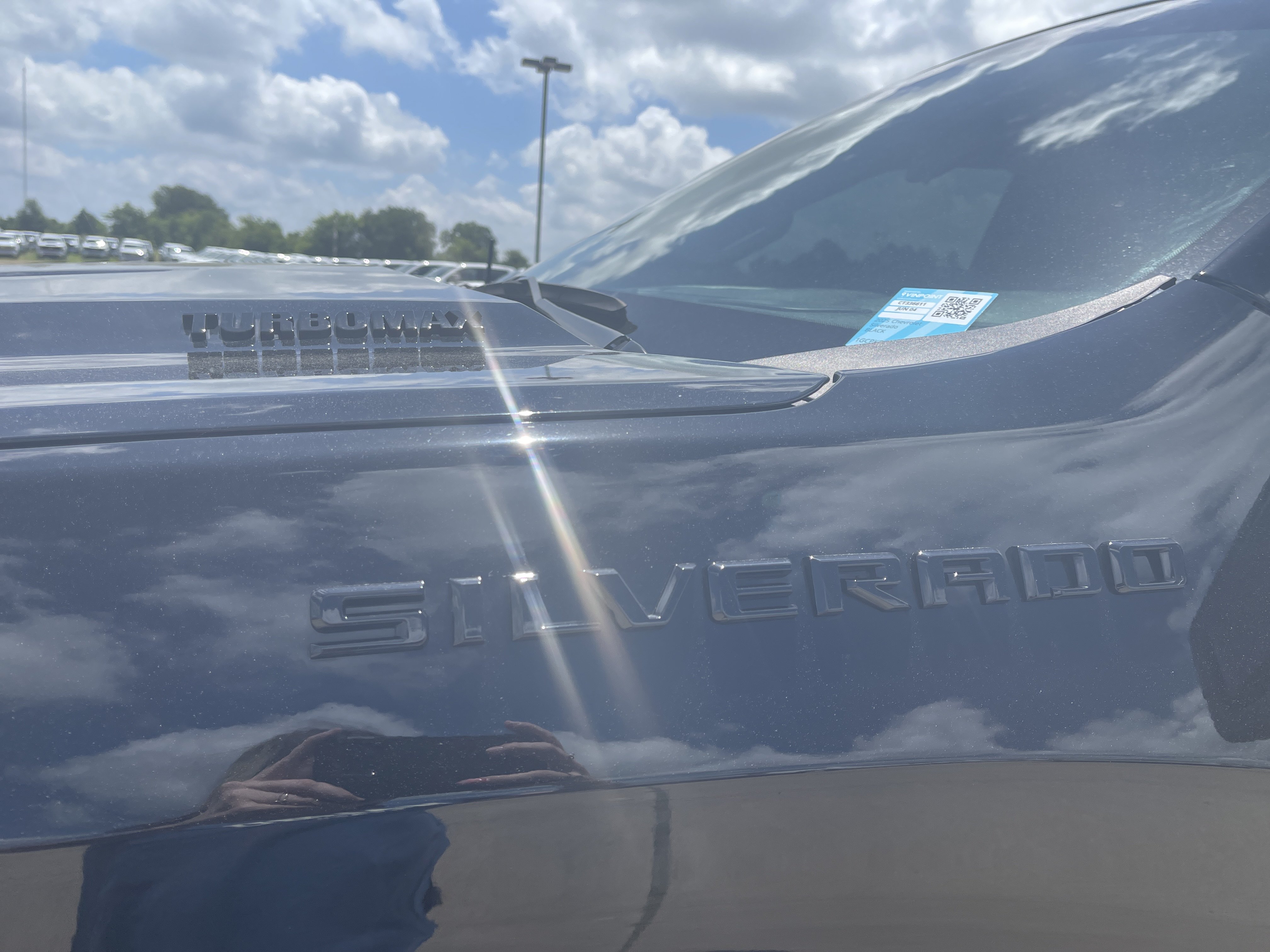 Used 2025 Chevrolet Silverado 1500 Custom w/ Turbomax Blackout Package AWD/4WD image 12