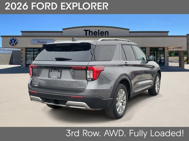 Used 2026 Ford Explorer Platinum AWD/4WD image 4