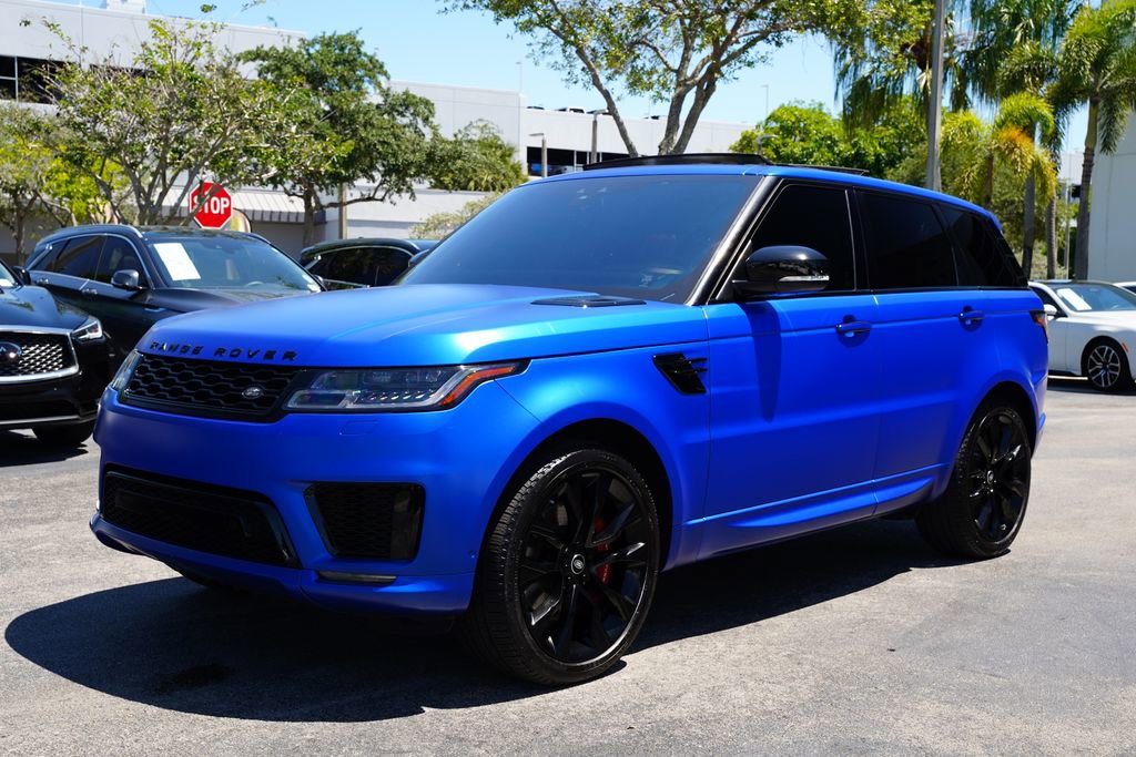 Used 2020 Land Rover Range Rover Sport HST AWD/4WD image 3