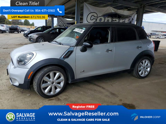 Used 2012 MINI Cooper Countryman S