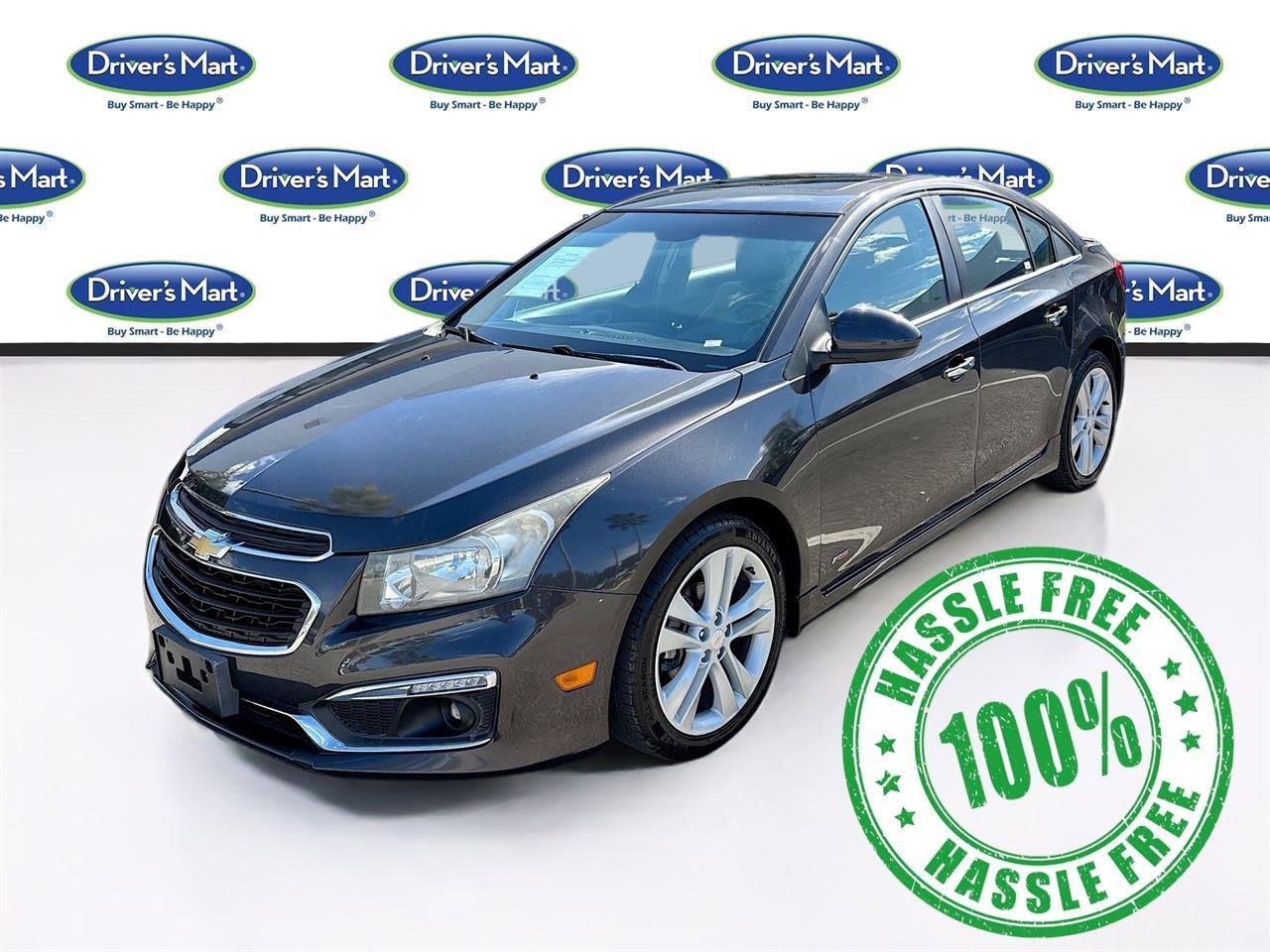 Used 2016 Chevrolet Cruze LTZ w/ Sun, Sound and Sport Package image 3