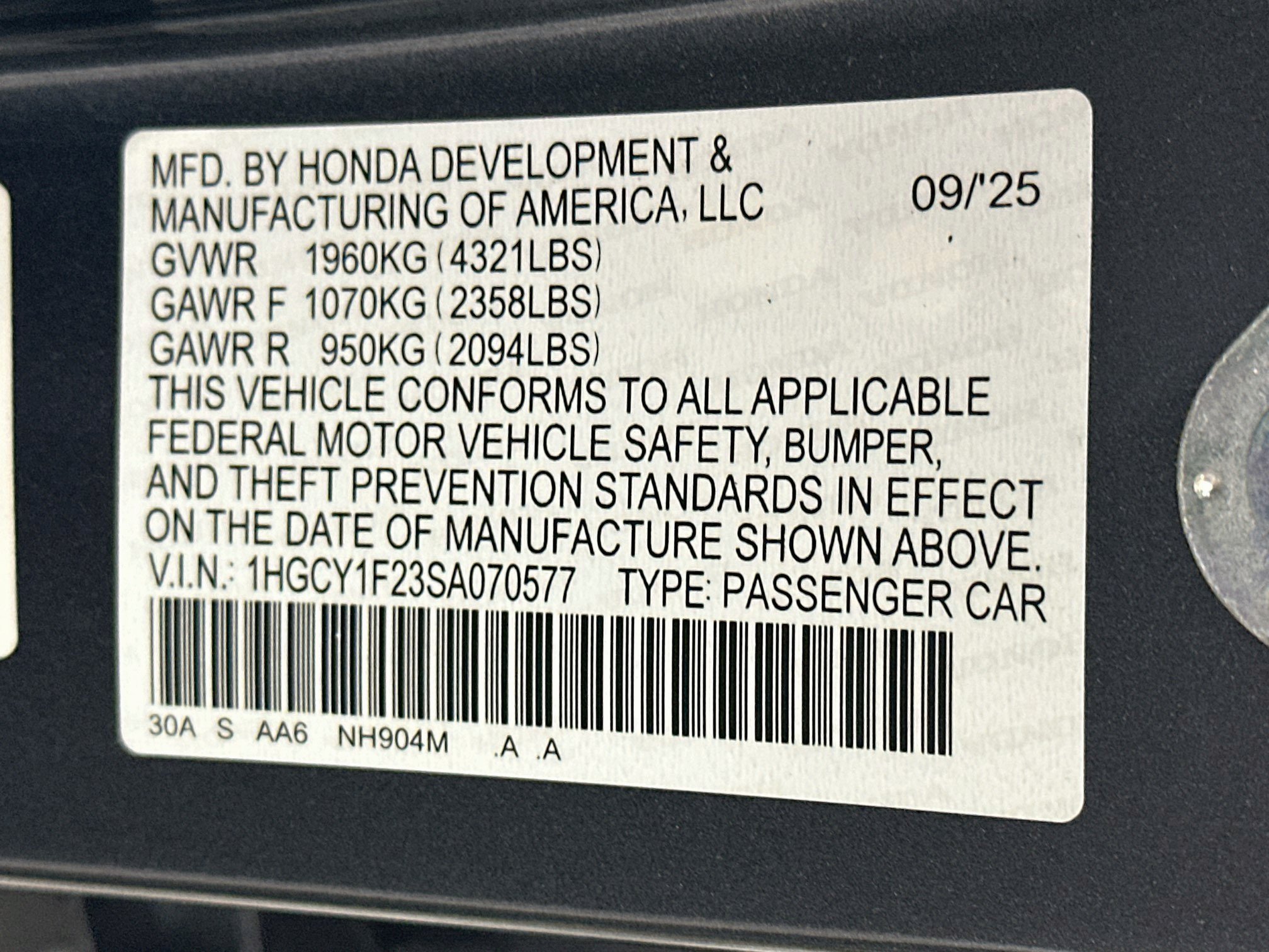 Used 2025 Honda Accord LX image 12