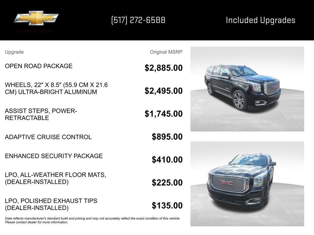 Certified 2017 GMC Yukon Denali w/ Open Road Package image 5