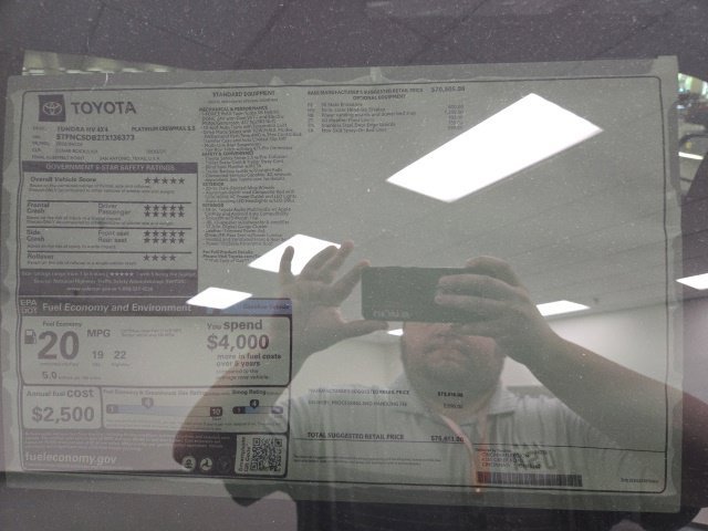 New 2026 Toyota Tundra Platinum AWD/4WD image 7