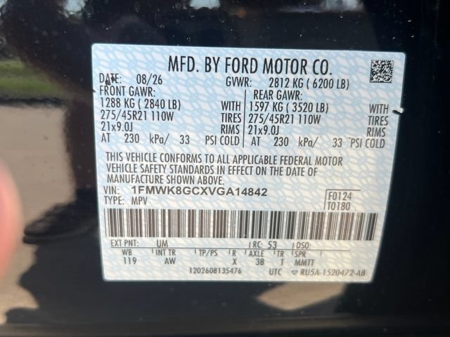 New 2027 Ford Explorer ST w/ Sun And Sound Package AWD/4WD image 20