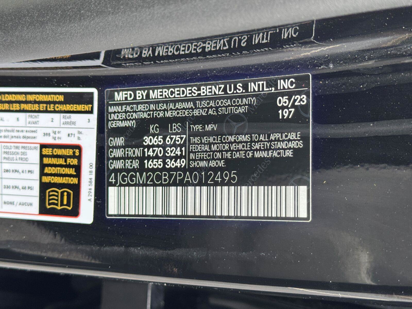 Used 2023 Mercedes-Benz EQE 500 4MATIC SUV image 52