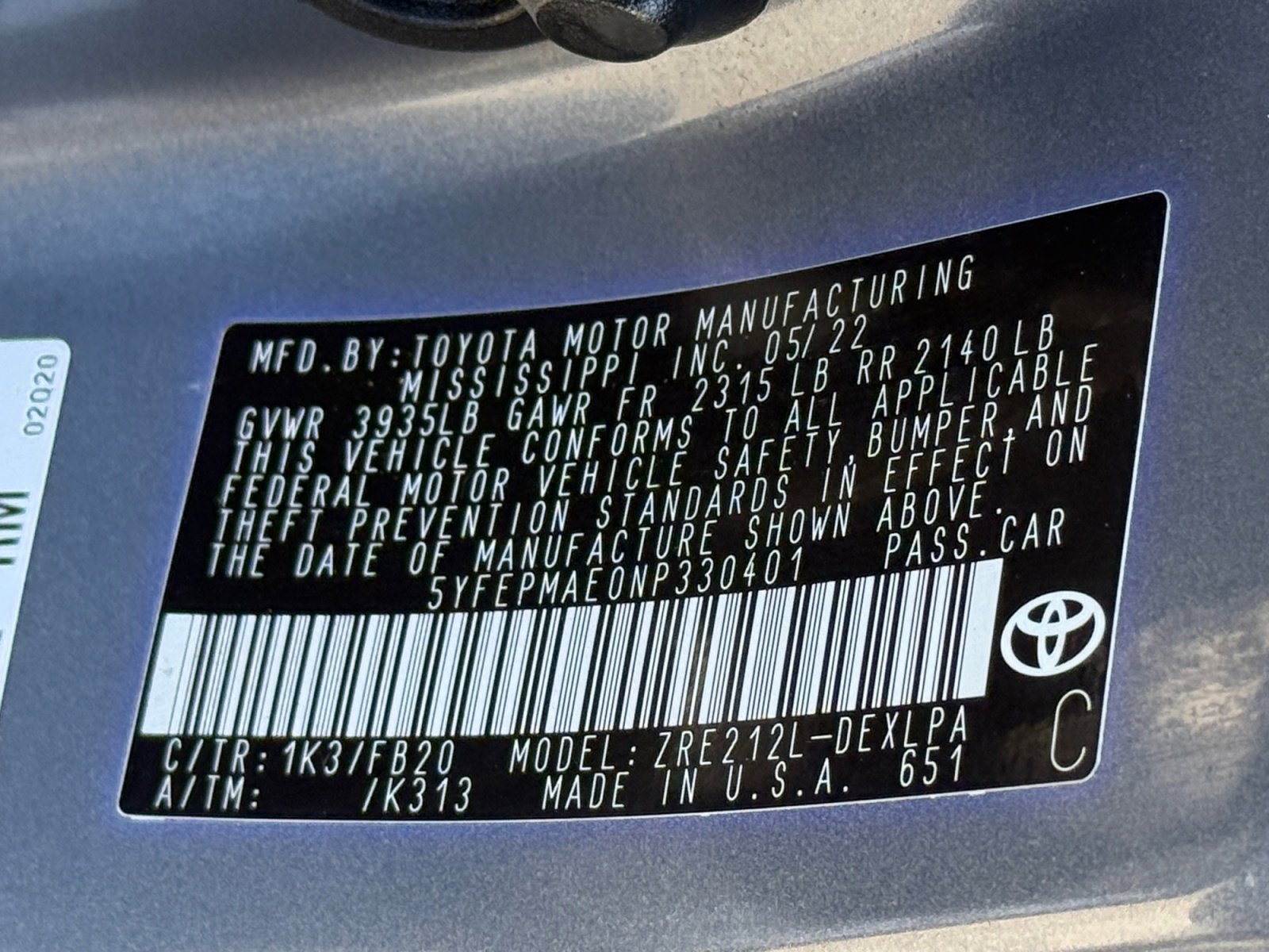 Used 2022 Toyota Corolla LE image 18