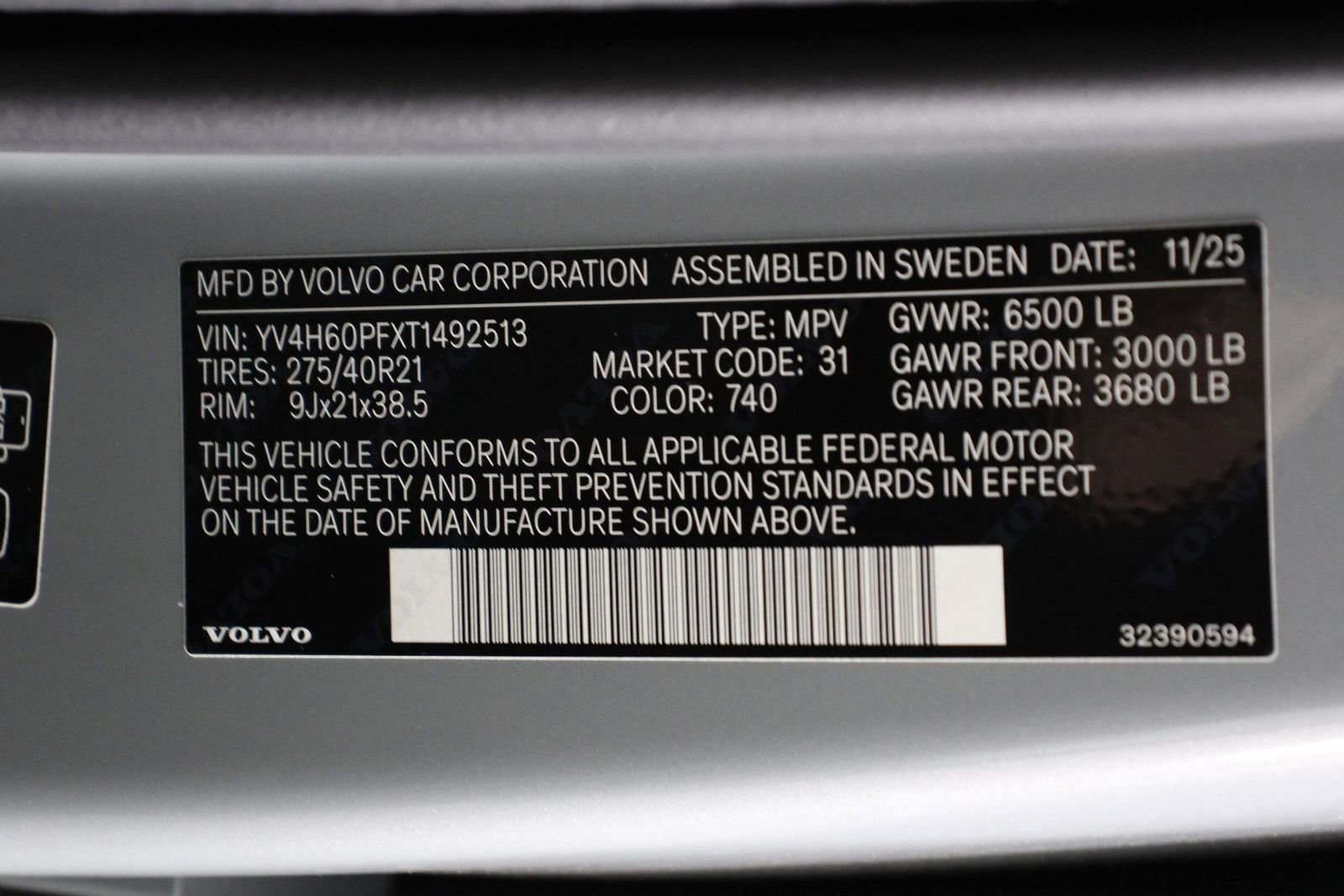 New 2026 Volvo XC90 T8 Ultra image 17