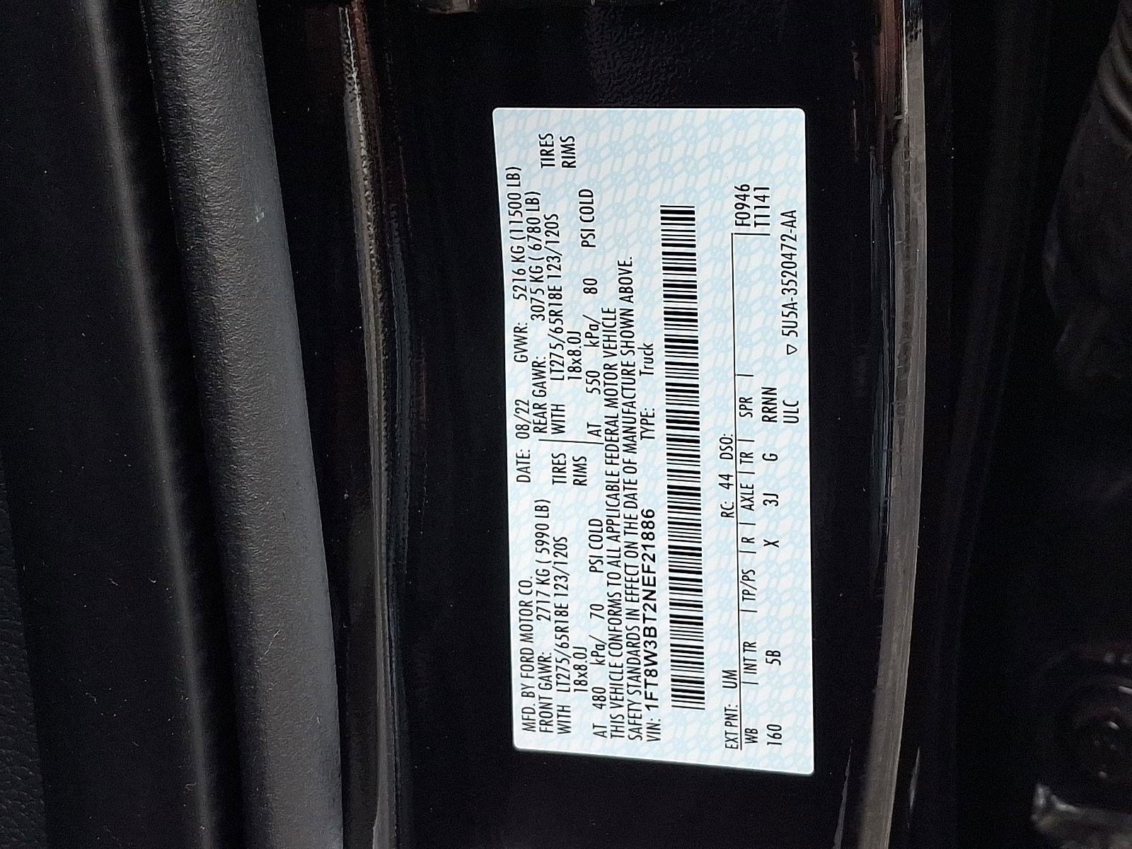 Certified 2022 Ford F350 Lariat w/ Lariat Value Package image 27