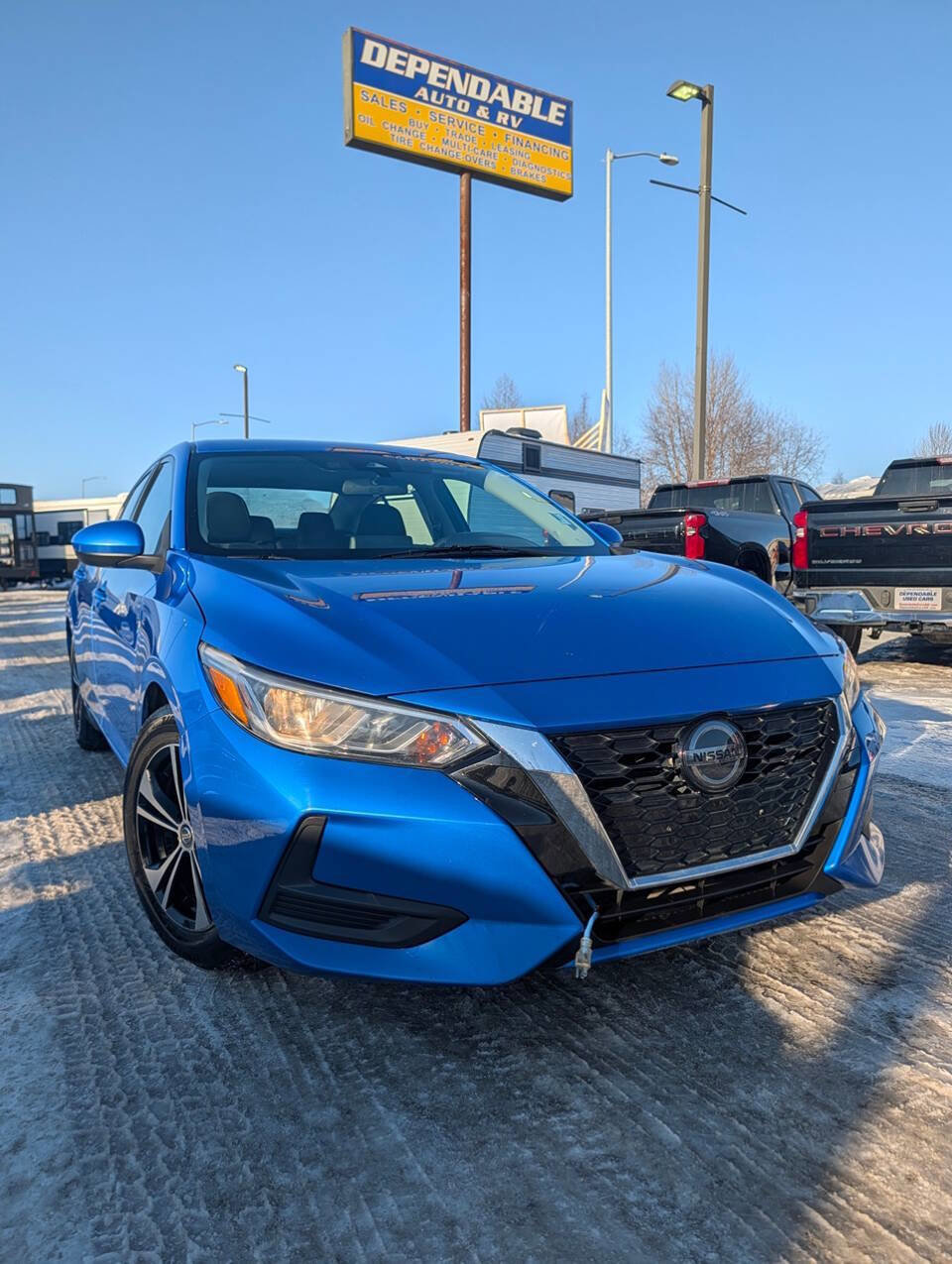 Used 2021 Nissan Sentra SV image 1