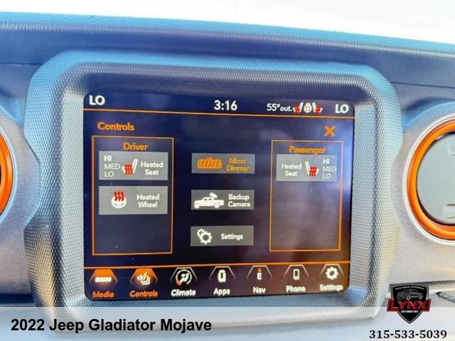 Used 2022 Jeep Gladiator Mojave w/ Cold Weather Group image 19