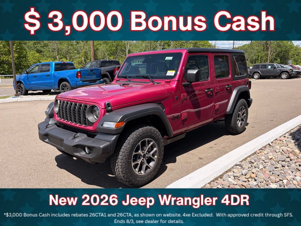 New 2026 Jeep Wrangler Unlimited Sport AWD/4WD image 2