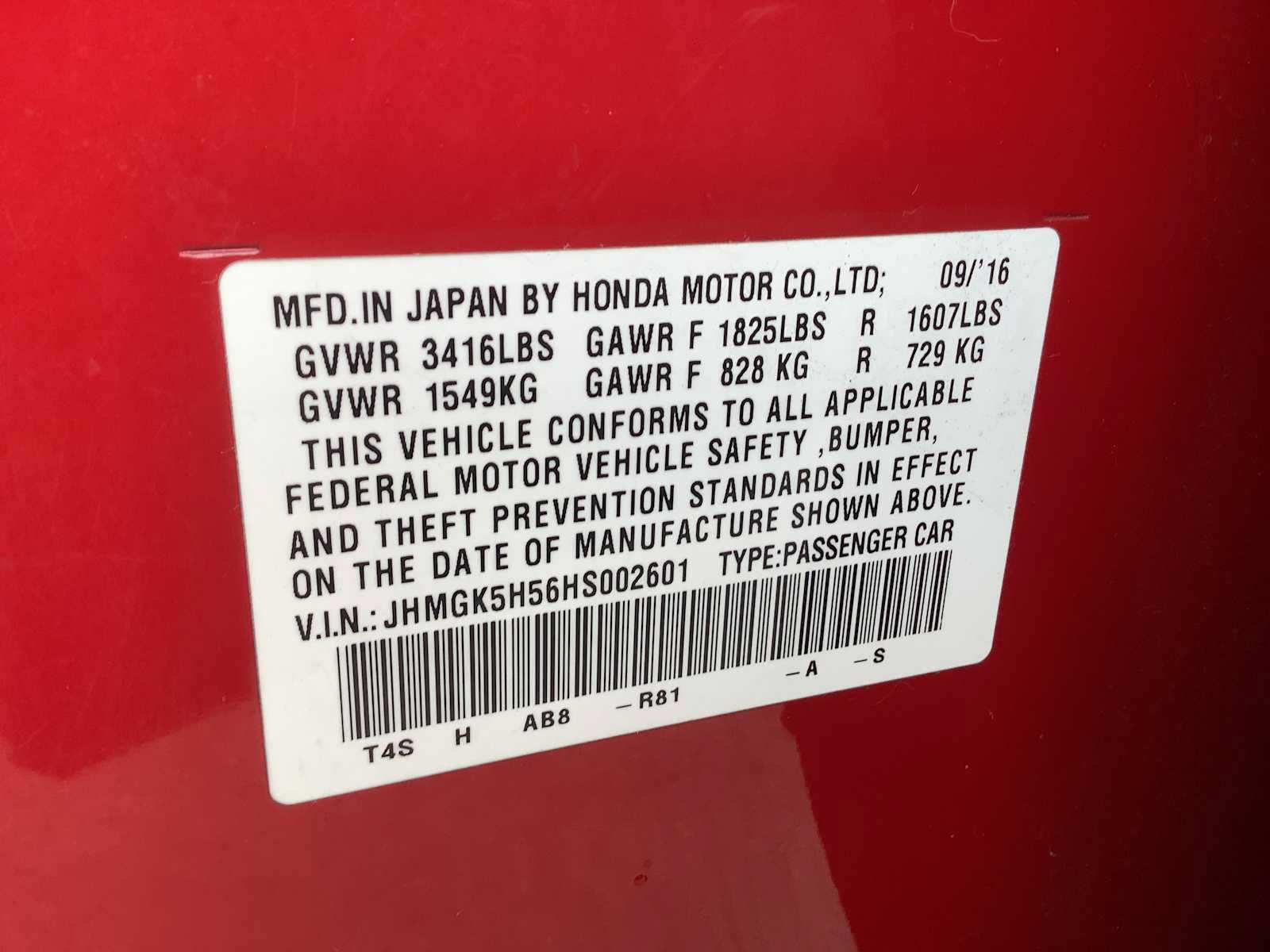 Certified 2017 Honda Fit LX image 21