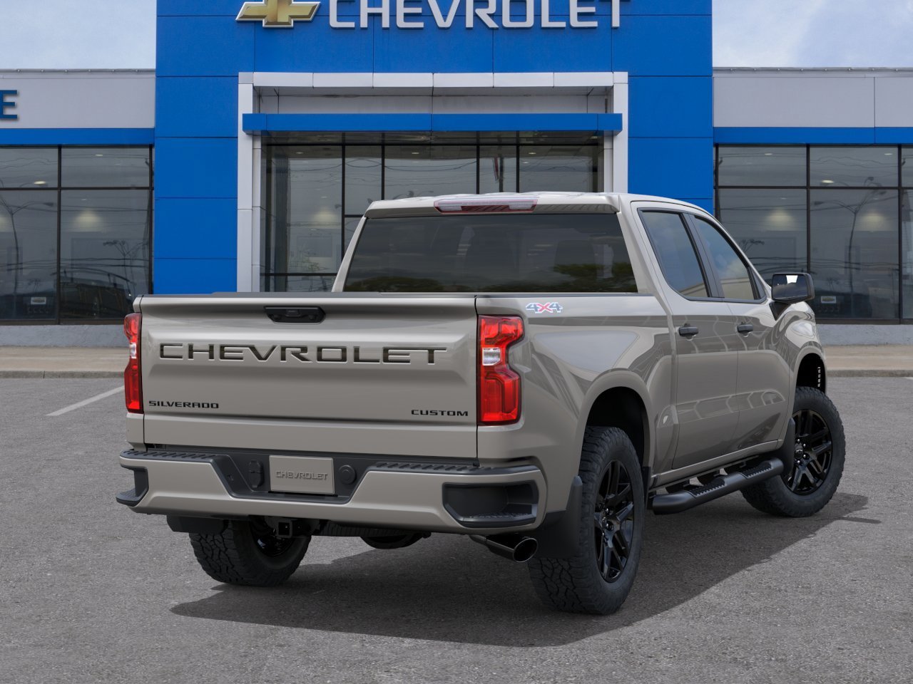 New 2026 Chevrolet Silverado 1500 Custom w/ Turbomax Blackout Package AWD/4WD image 4