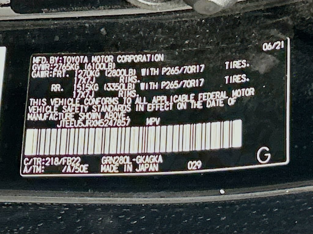 Used 2021 Toyota 4Runner SR5 RWD image 28
