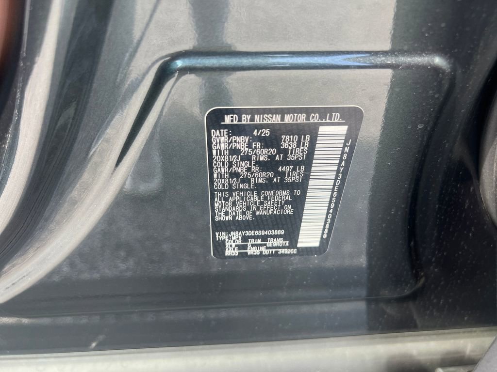 New 2025 Nissan Armada PRO-4X image 30