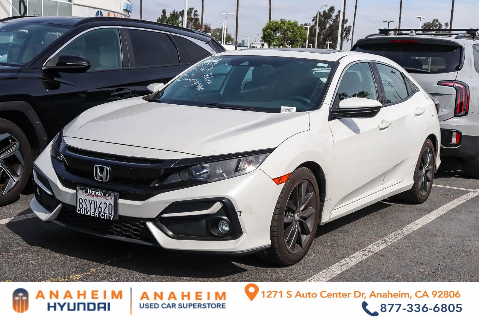 Used 2020 Honda Civic EX image 1