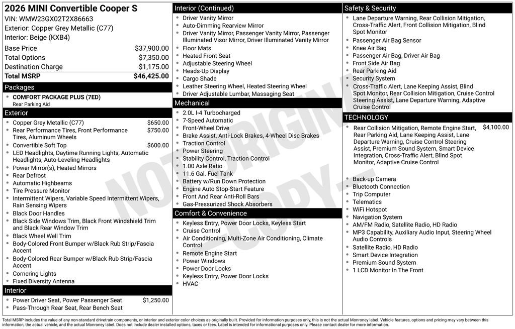 Used 2026 MINI Cooper S FWD image 9