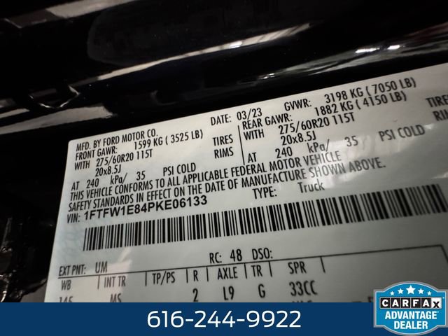 Used 2023 Ford F150 XLT w/ Equipment Group 302A High image 27