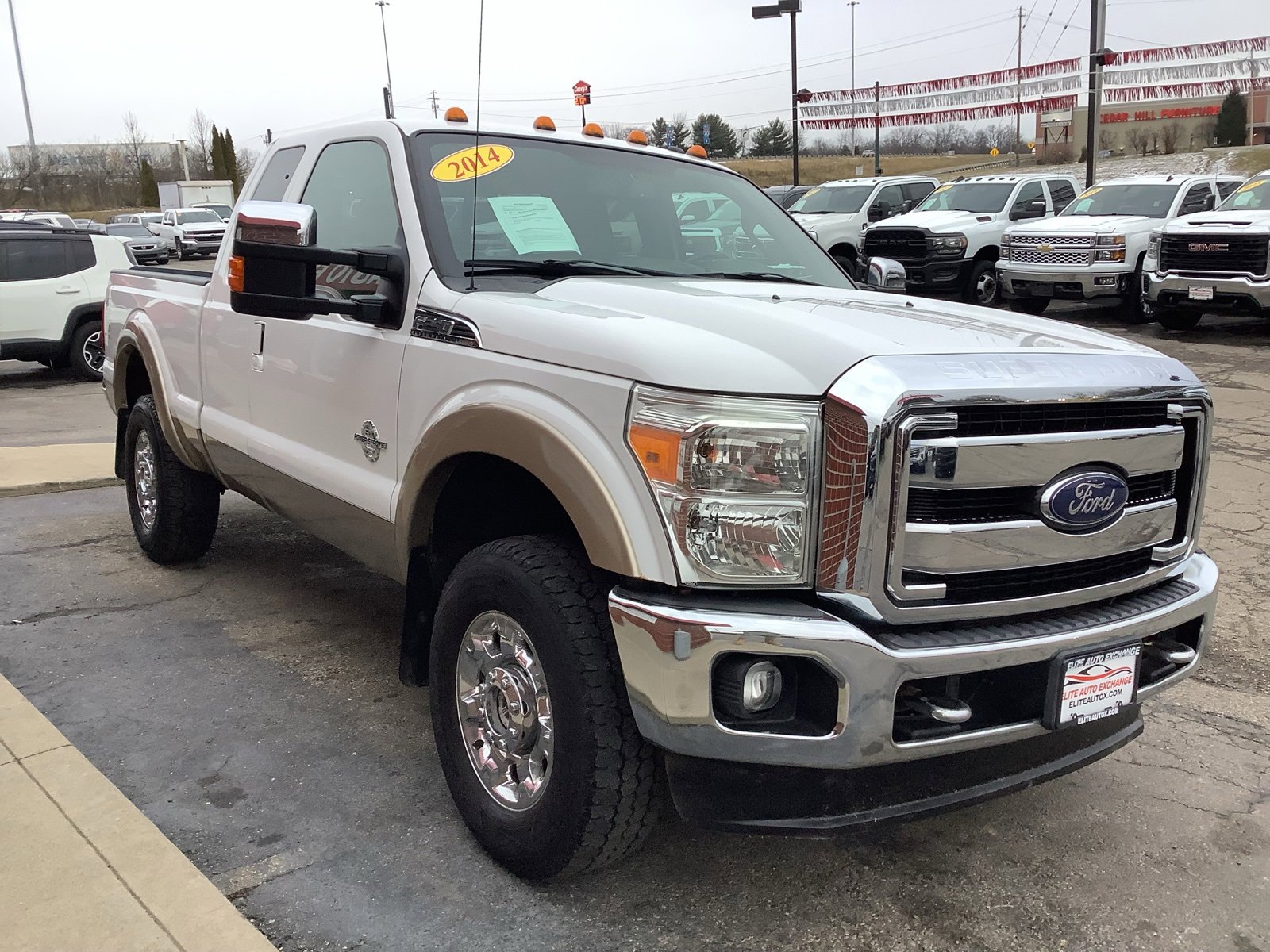 Used 2014 Ford F250 Lariat w/ Lariat Chrome Package image 6