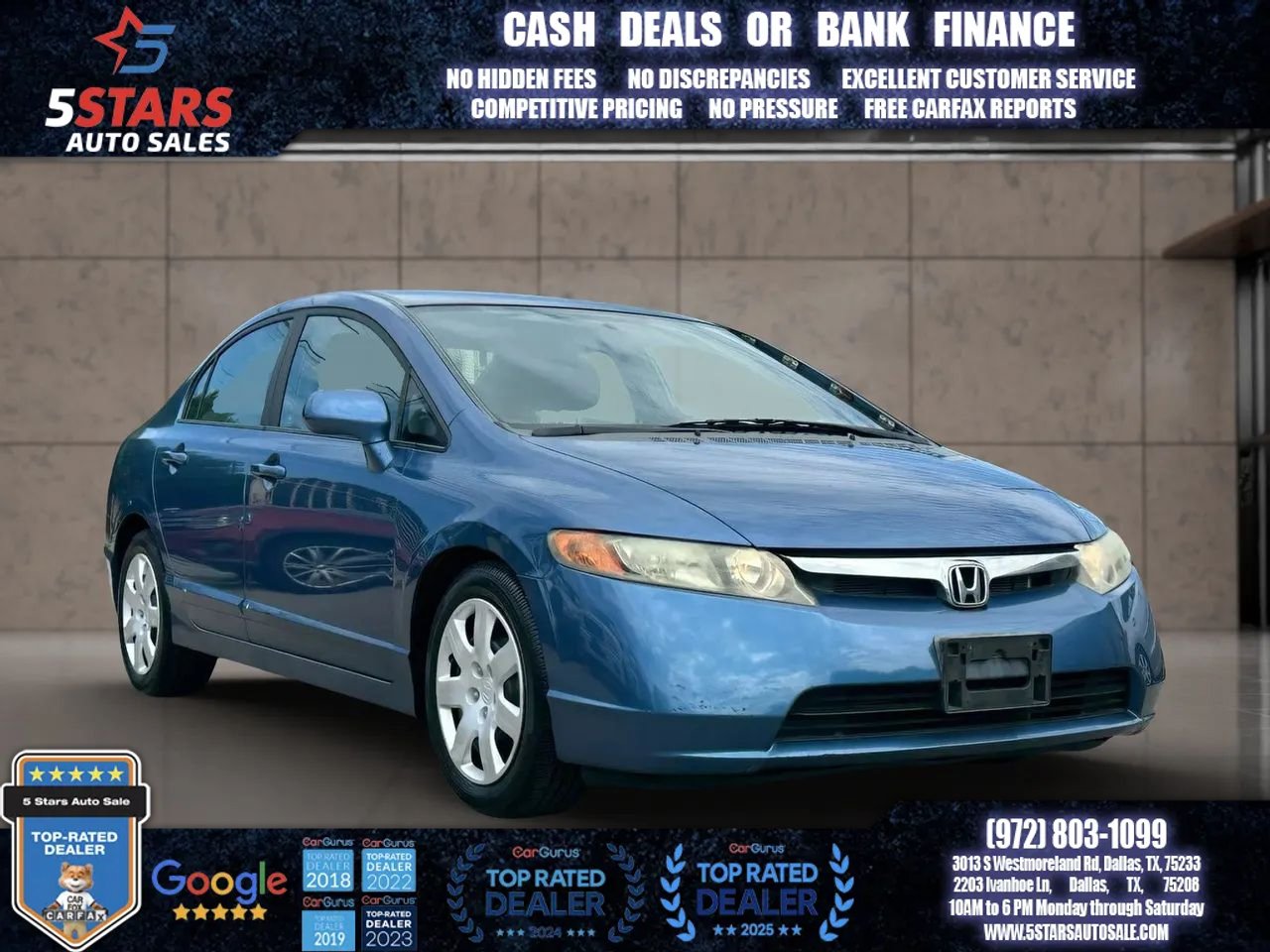 Used 2008 Honda Civic LX image 1