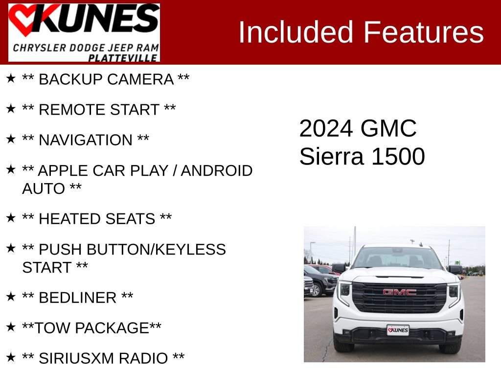 Used 2024 GMC Sierra 1500 Elevation AWD/4WD image 2