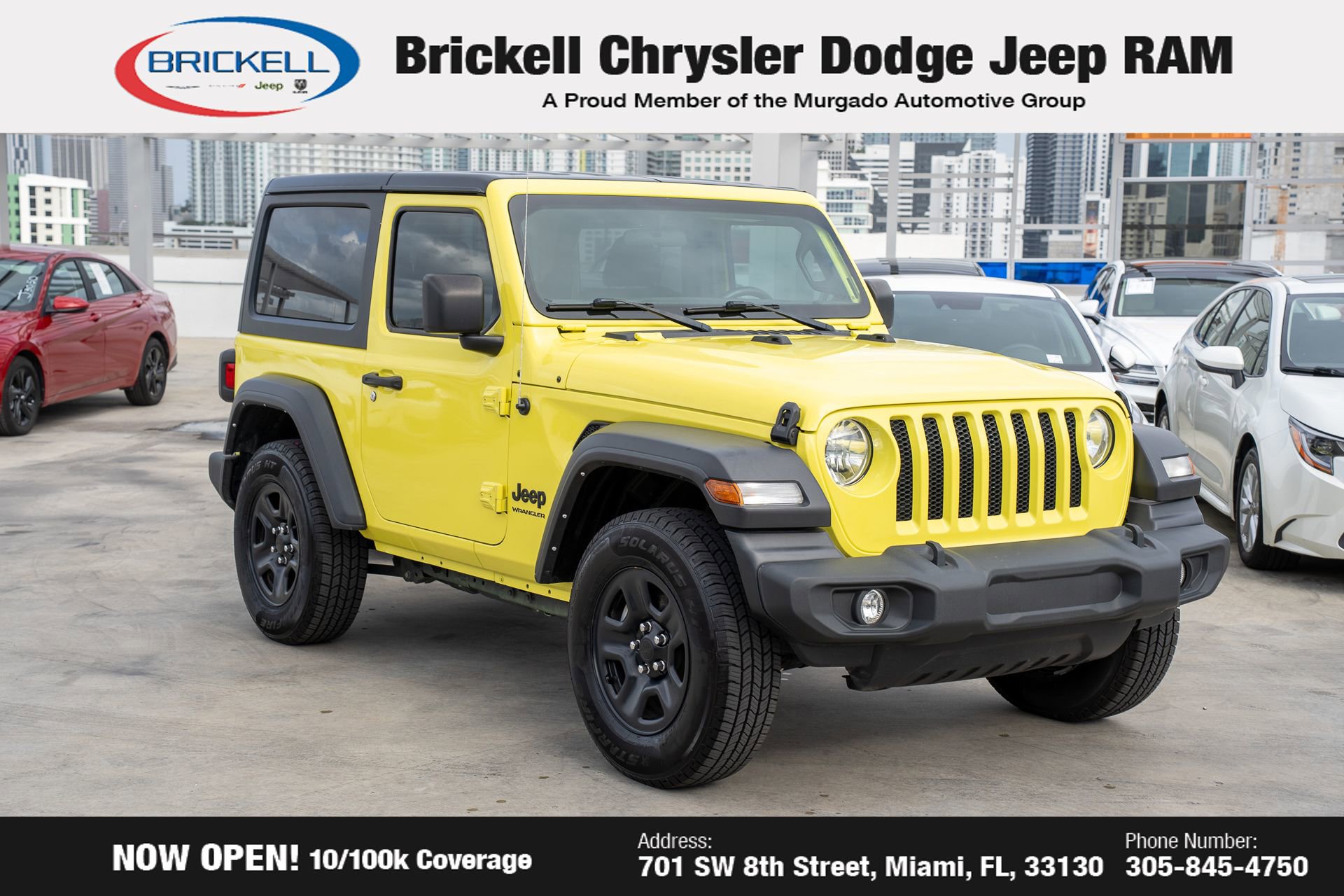 Used 2022 Jeep Wrangler Sport image 3