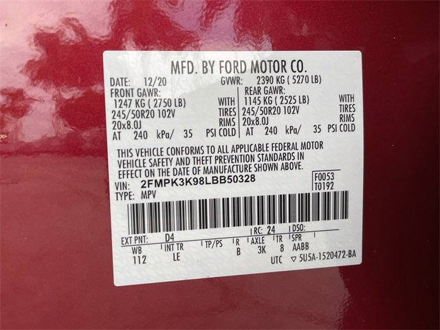 Used 2020 Ford Edge Titanium image 37