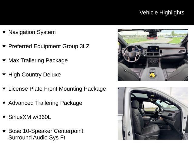 Certified 2024 Chevrolet Tahoe High Country AWD/4WD image 12