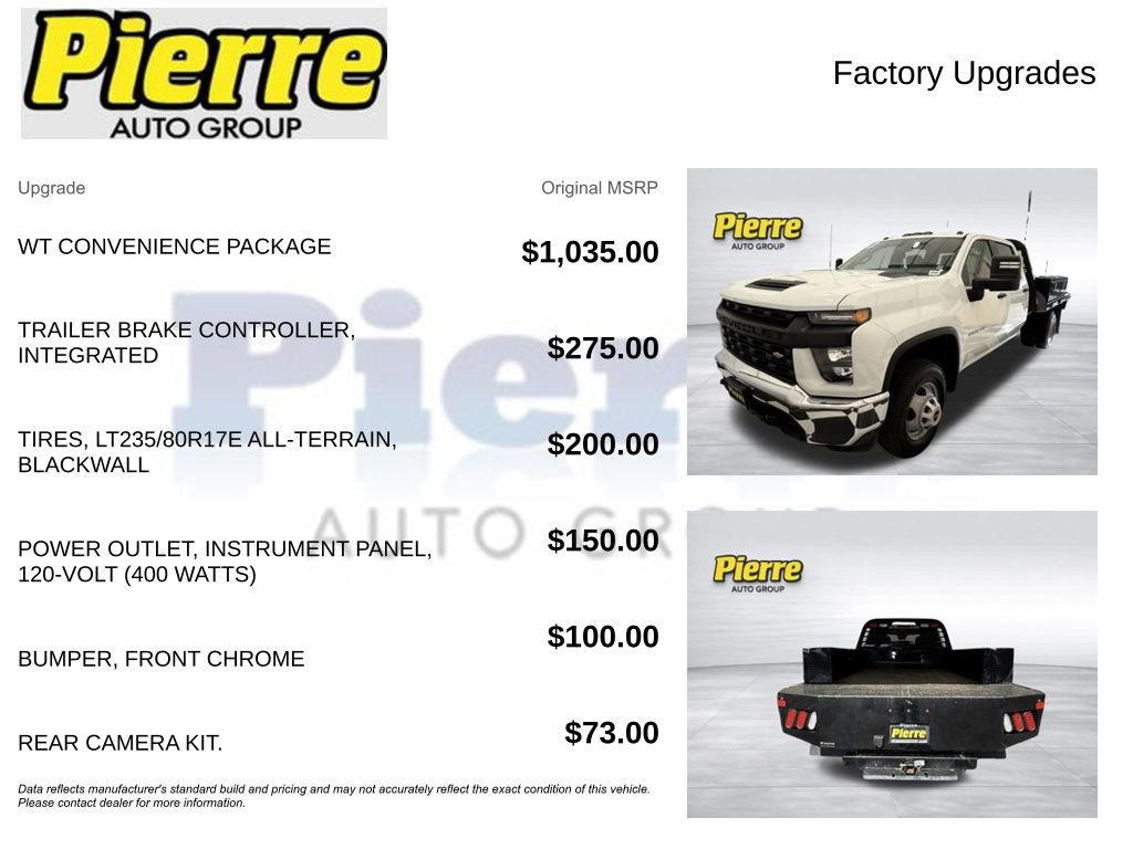 Used 2022 Chevrolet Silverado 3500 W/T w/ WT Convenience Package RWD image 13
