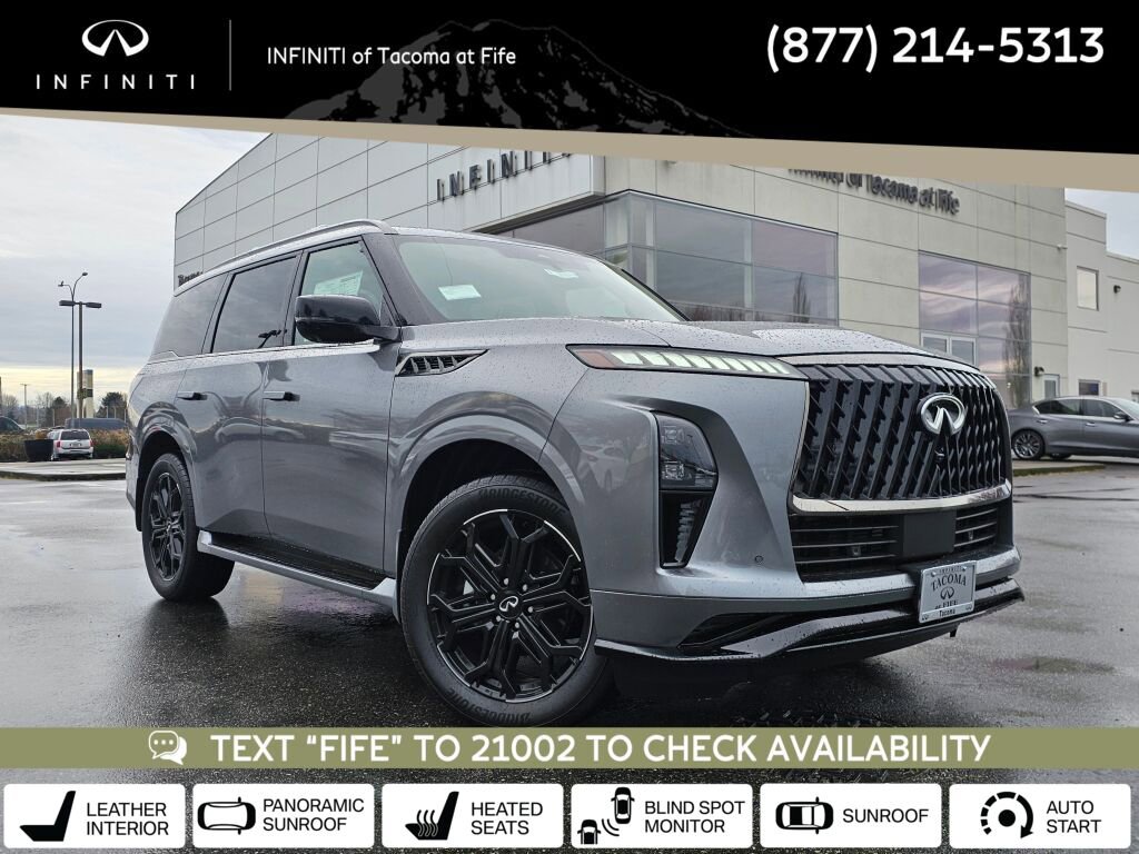 New 2026 INFINITI QX80 4WD w/ Sport Exterior Package