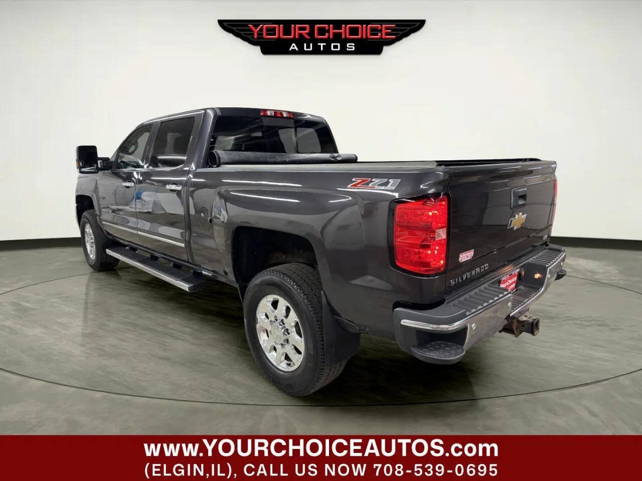 Used 2015 Chevrolet Silverado 2500 LTZ w/ Driver Alert Package AWD/4WD image 3