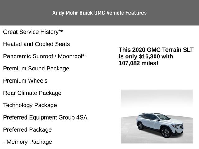 Used 2020 GMC Terrain SLT w/ Preferred Package AWD/4WD image 8
